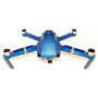 DJI MAVIC PRO / PLATINUM - SKIN- ALU BLAU GEB.- 3-5 Batterien / Drohne / Zubehör