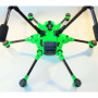 YUNEEC TYPHOON HPLUS - SKIN - NEON GRÜN / GREEN / Wrap / Decal / Folie / Drohne