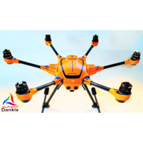 YUNEEC TYPHOON HPLUS - SKIN - NEON ORANGE / Wrap / Decal / Folie /Drohne