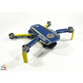 DJI MINI 2 - SKIN - DESIGN POLIZEI *  - Decal - Wrap -  Folie