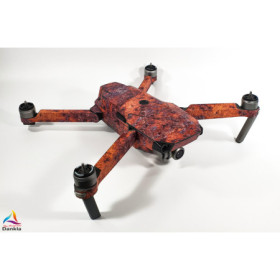 DJI MAVIC PRO/PLATINUM - SKIN - DESIGN: ROST - 3-5 Batterien