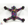 DJI FPV - SKIN - Design: Coloured Pixels + Goggles
