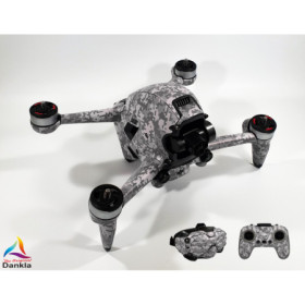 DJI FPV - SKIN - Design: DigiCamo Grau + Goggles