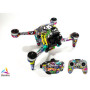 DJI FPV - SKIN - Design: Stickerbomb + Goggles