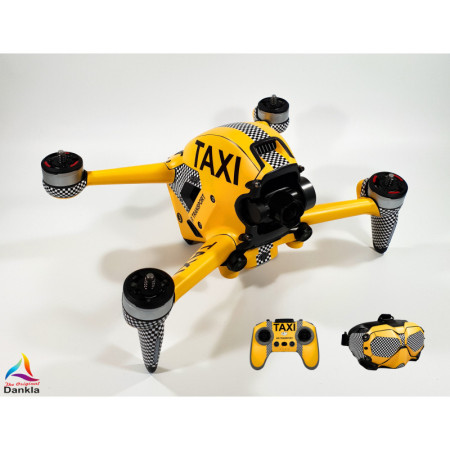 DJI FPV - SKIN - Design: Taxi + Goggles
