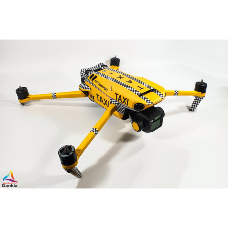 DJI MAVIC 3 - SKIN - DESIGN: Taxi - 5 Batterien