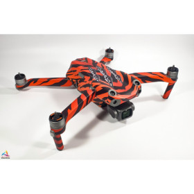 DJI AIR 2s - SKIN - DESIGN: Tiger Orange