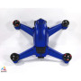 DJI FPV - SKIN - Chrom Blau