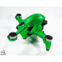 DJI FPV - SKIN - Chrom Grün