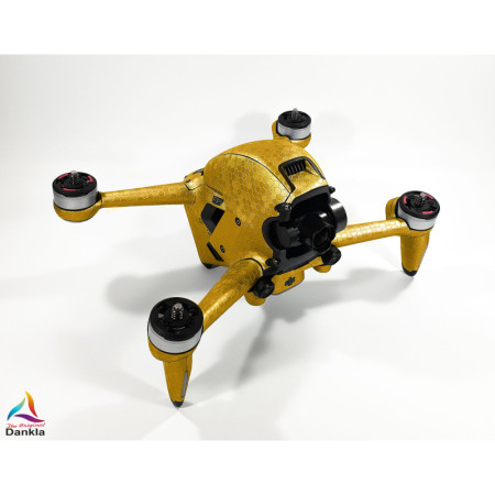DJI FPV - SKIN - Honeycomb Gold