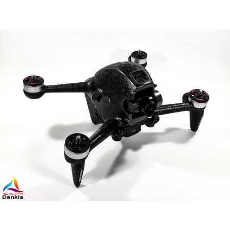 DJI FPV - SKIN - Honeycomb Schwarz