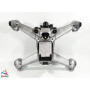 DJI FPV - SKIN - Honeycomb Silbergrau