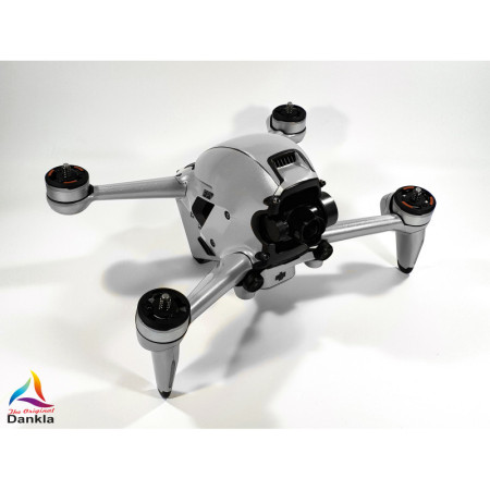 DJI FPV - SKIN - Metallic Silber