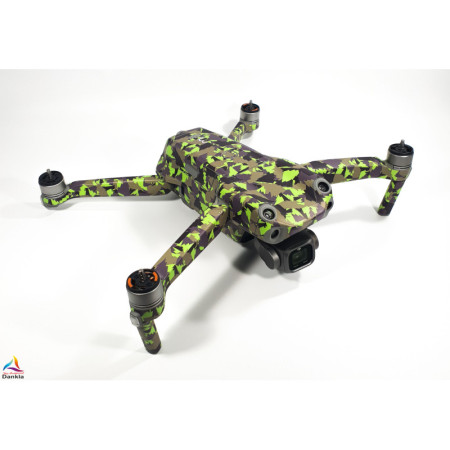 DJI AIR 2s - SKIN - DESIGN: GREEN FLASH