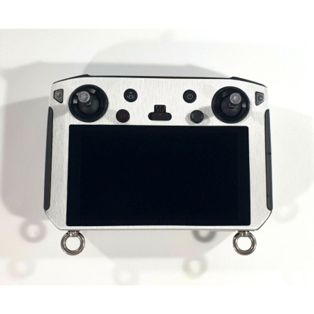 DJI Smartcontroller Rm500 - Skin - !!! (alt / old) !!! - Alu Silber gebürstet