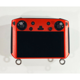 DJI Smartcontroller Rm500 - Skin - !!! (alt / old) !!! - Alu Rot gebürstet