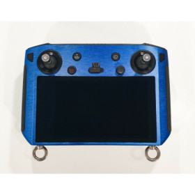 DJI Smartcontroller Rm500 - Skin - !!! (alt / old) !!! - Alu Blau gebürstet