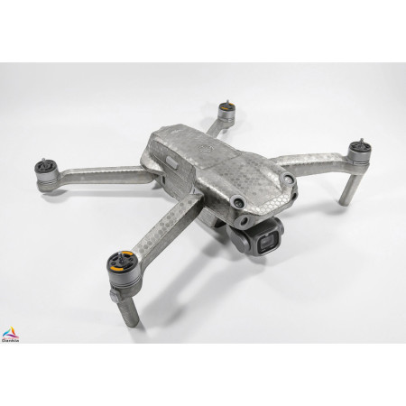 DJI AIR 2s - SKIN - Honeycomb Silber