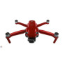 DJI AIR 2s - SKIN - Alu Rot gebürstet