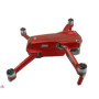 DJI AIR 2s - SKIN - Alu Rot gebürstet