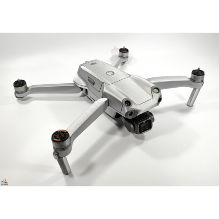 DJI AIR 2s - SKIN - Alu Silber gebürstet
