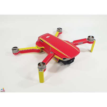 DJI MINI 2 - SKIN - DESIGN: Feuerwehr ohne Schrift und Logos
