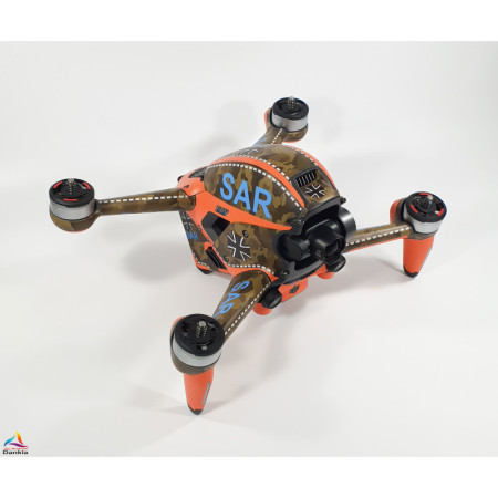 DJI FPV - SKIN - Design: SAR + Goggles - Wrap / Decal / Zubehör