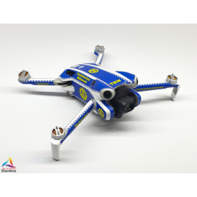 DJI MINI 4 PRO – SKIN – DESIGN: THW + 10x Akku- sowie DJI RC2 + RC-N2 Folie