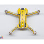 DJI MINI 4 PRO – SKIN – DESIGN: TAXI + 10x Akku- sowie DJI RC2 + RC-N2 Folie