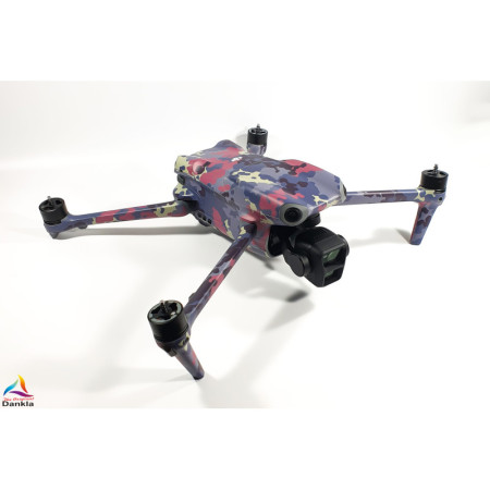 DJI AIR 3s - SKIN - DESIGN: Flecktarn