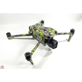 DJI AIR 3s - SKIN - DESIGN: Green Flash