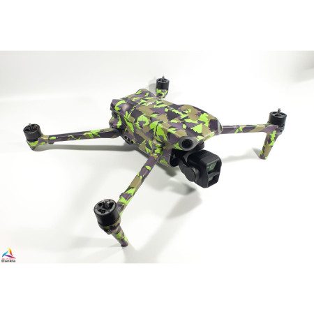 DJI AIR 3s - SKIN - DESIGN: Green Flash