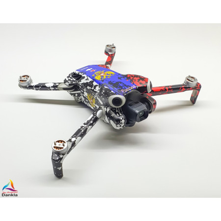 DJI MINI 4 PRO – SKIN – DESIGN: RUSSIA + 10x Akku- sowie DJI RC2 + RC-N2