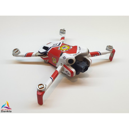 DJI MINI 4 PRO – SKIN – DESIGN: U.S. COAST GUARD + 10x Akku- sowie DJI RC2 + RC-N2