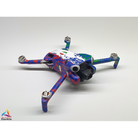 DJI MINI 4 PRO – SKIN – DESIGN: ITALIA + 10x Akku- sowie DJI RC2 + RC-N2
