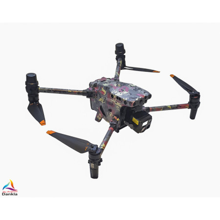 DJI M30 – SKIN – DESIGN: Flecktarn - Individualisierbar