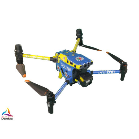 DJI M30 – SKIN – DESIGN: POLIZEI* - Individualisierbar