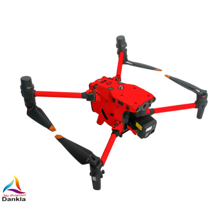 DJI M30 – SKIN – DESIGN: Neon Rot