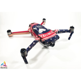 DJI MAVIC 2 PRO/ZOOM- SKIN - DESIGN: USA - 3-5 Batterien