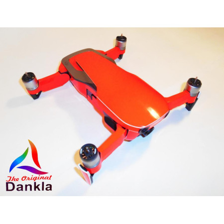 DJI MAVIC AIR - SKIN - Neon Rot