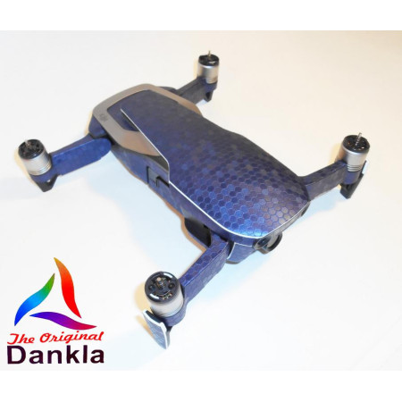 DJI MAVIC AIR - SKIN - Honeycomb Blau