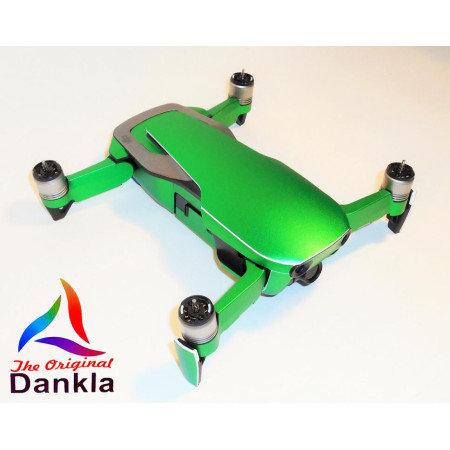 DJI MAVIC AIR - SKIN - Chrom Grün