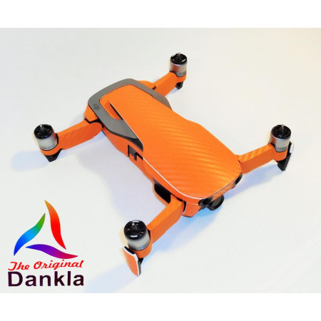 DJI MAVIC AIR - SKIN - Carbon Orange