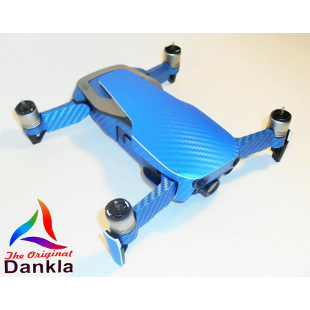 DJI MAVIC AIR - SKIN - Carbon Blau