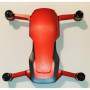 DJI MAVIC AIR - SKIN - Alu Rot gebürstet