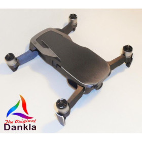 DJI MAVIC AIR - SKIN - Alu Grau gebürstet