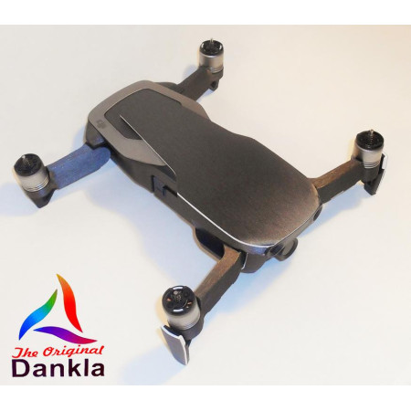 DJI MAVIC AIR - SKIN - Alu Grau gebürstet