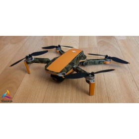 DJI MINI 4K - SKIN - DESIGN -  Camo and Orange / Folie / Foil / Decal / Wrap