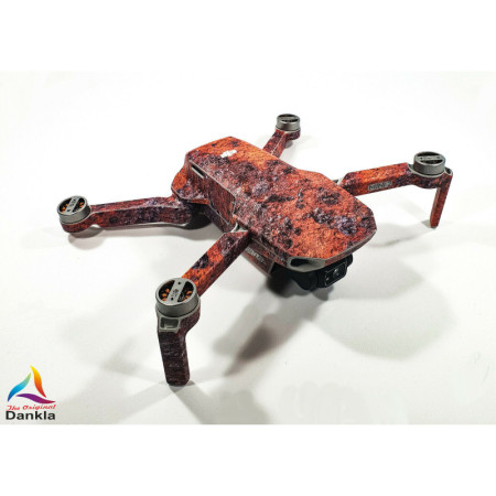 DJI MINI 4K - SKIN - DESIGN - ROST / RUST  - Decal - Wrap -  Folie