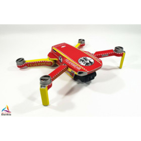 DJI MINI 4K - SKIN - DESIGN FEUERWEHR *  - Decal - Wrap -  Folie